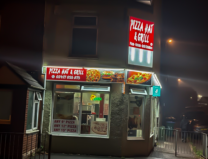 Pizza Hat & Grill image